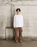 SST LOGO LONG SLEEVE (WHITE)