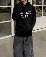Acro Slim Jersey Zip-Up Hoodie
