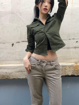 chic slim shirts