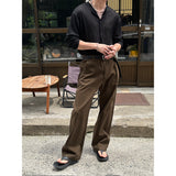 [S/S] Cut off cotton semi wide pants (3color)