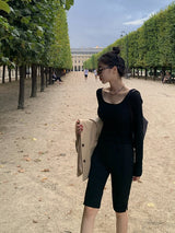 [MADE] Quire ribbed square tee