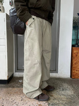 Arthur pin curved pants