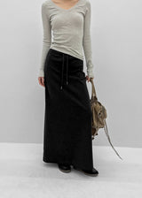 [MADE] Janice Banded Long Skirt