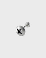 [925silver] Screw piercing