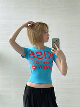 KISS Crop T-shirt