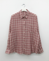 Lazy Log Check Shirt (2color)
