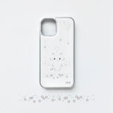 [MADE] angel nyanya emoji phonecase (silver)