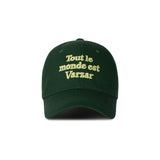 TMV Lettering Ball Cap / Twill Green