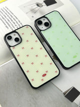 Butter Ribbon Magsafe Glass Bumper Case