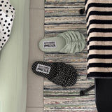 Croa Shoes (Dotty Black) Room Shoes