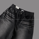NOS124 Black Laser Bermuda Pants (S ~ L)