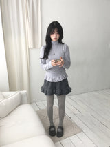 フリースフリルショーツ