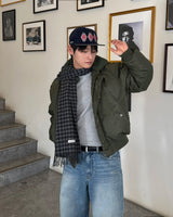 Snap Crop Aviator Jumper
