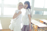 フリルバルーンスカート(white)