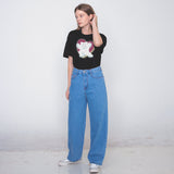 [UNISEX] スレイベア ビッグクラウドスマイル 半袖Tシャツ