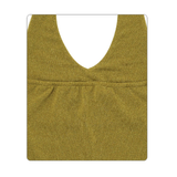 HALTERNEK KNIT VEST_OLIVE