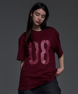 [NF] LIZARD BORN OVER TEE (BURGANDY)_F24QB290