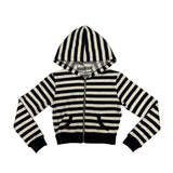 Stripe hood jumper (기모)