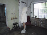 Hoodie fox fur-JK (White)