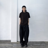 Pleated Tapered Balloon Pants