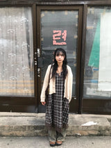 da flower knit cardigan