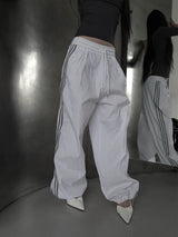 smoke track summer pants (2color)