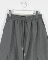 Nylon Cargo Bermuda Pants