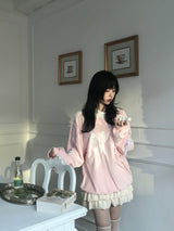 kitsch velvet ribbon t-shirt