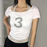 [ノースリーブセット] Ridum ホルターネックノースリーブセットナンバー3半袖Tシャツ