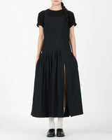 Roof tile Dress - Black