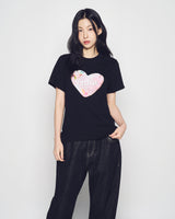 25FW WOMAN HEART DOUGHNUT SHORT SLEEVE T-SHIRT