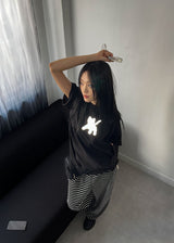 TERRY STRIPE PANTS