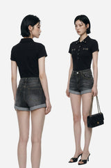 Loewe Shirring Mule Heels