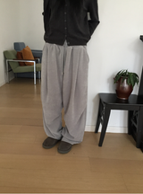 ボウバルーンフィットゴルジニットパンツ（3c）