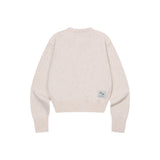 プラフ Rネック クロップニット (5COLOR)
