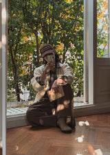 Melo Y-neck knitwear cardigan