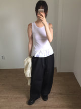 Summer Stitch Balloon Denim (2color)