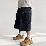 Siki Nylon Cargo Bermuda Pants (4 colors)