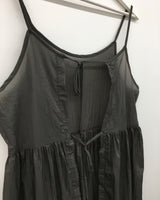 バックレスラッフルワンピース (3color)