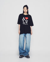 25FW LOVE ADLV 半袖Tシャツ ブラック