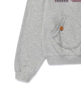 APPLIQUE LOVE ZIP UP HOODIE(CV2GFFM486A)