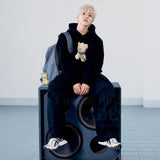 24FW セミワイドパラシュートカーゴポケットパンツ アイボリー