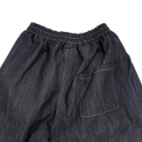 keyring denim stitch shorts