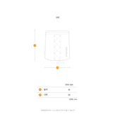 AEIAEIAE GYMSACK [GRAY]