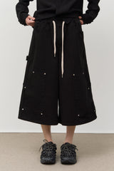 Basket Bermuda Pants (3color)