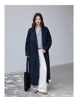 ロンドンミュージアムダブルフェイスウールロングコート