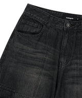 BERMUDA CARGO DENIM SHORT