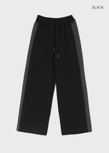 [MADE] Wirano Color-Block Wide Banded Pants