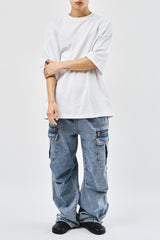 War Square Zip Denim (2color)