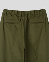 Marel One-tuck Wide Cotton Pants